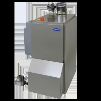 Image of a metallic furnace, showcasing efficient and reliable design, associated with Bayhill Heat & Air, Inc. in San Mateo.
